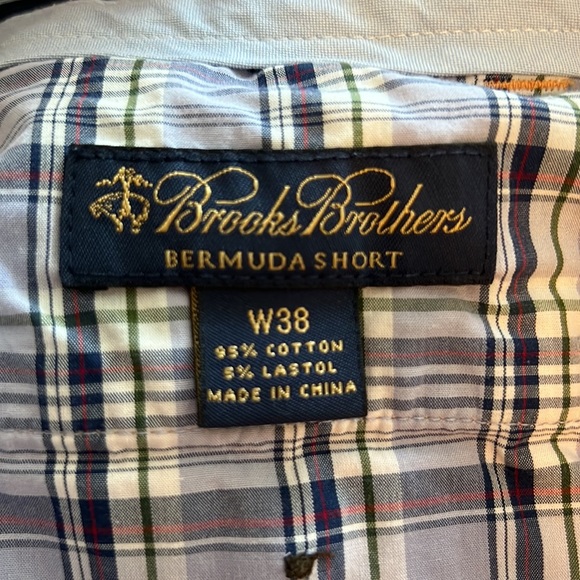 Orange Brooks Brothers Bermuda shorts in size 38W - Picture 2 of 2